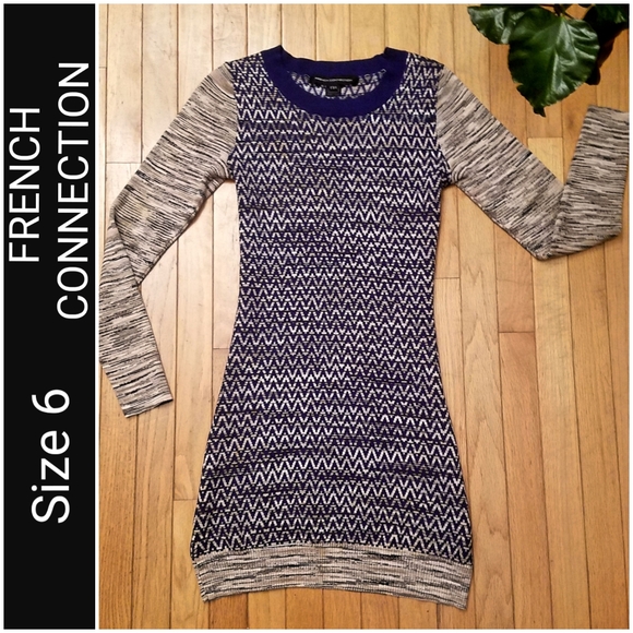 French Connection Dresses & Skirts - French Connection sweater dress,  size 6